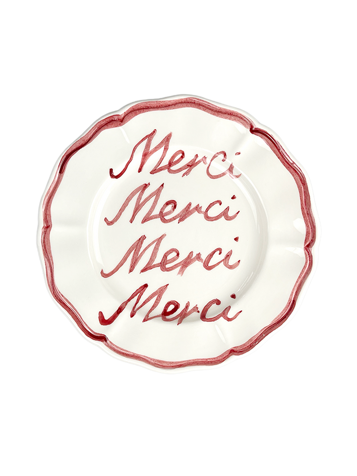 “Merci” Plate