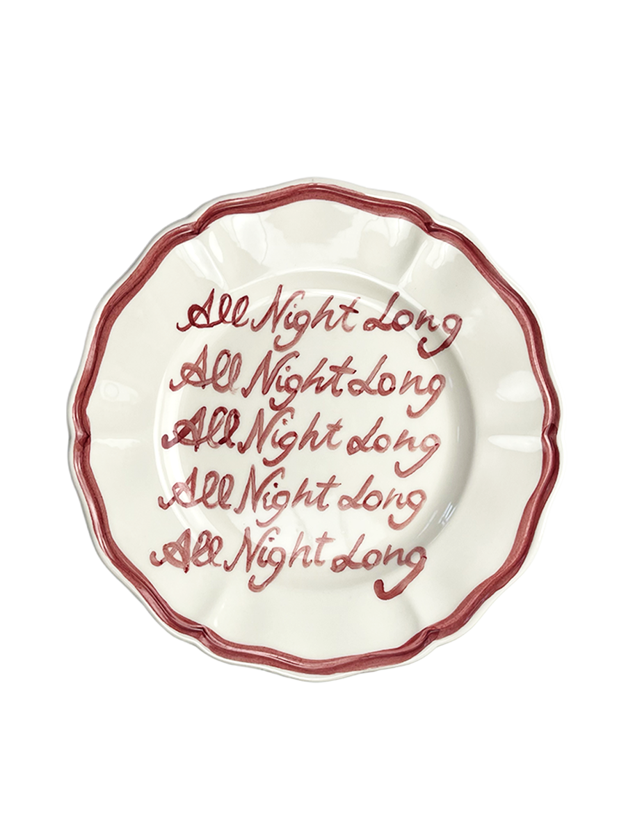 Piatto Fil Rouge “All night long”