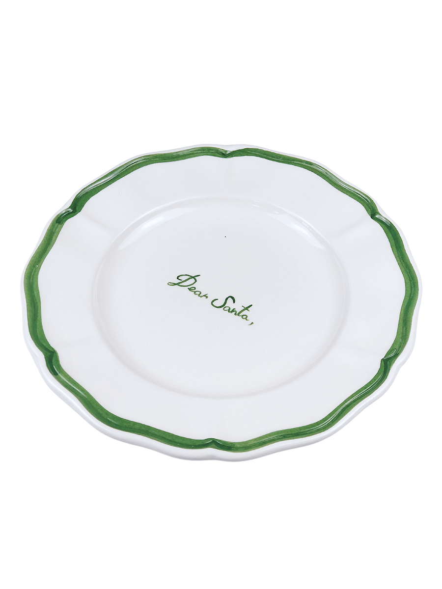 Dear Santa Small Classic Plate