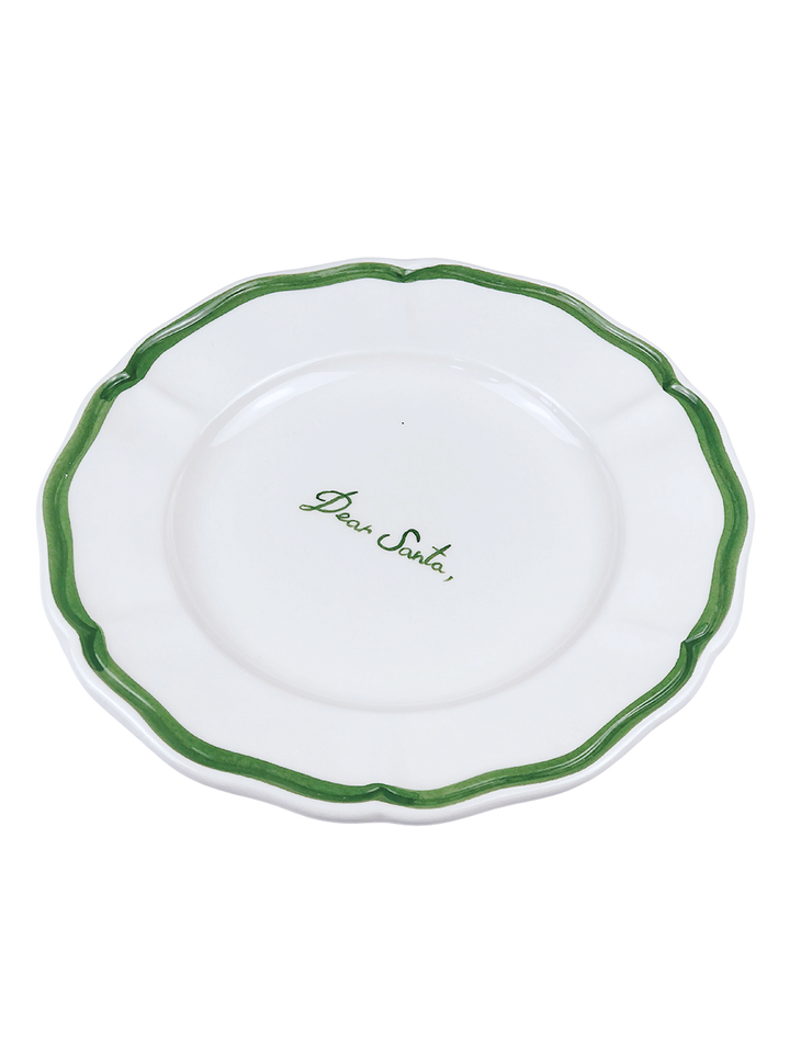 Dear Santa Small Classic Plate