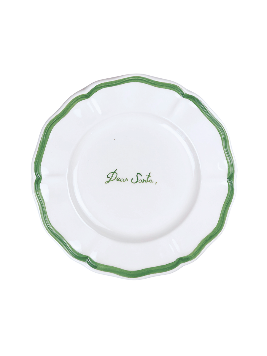 Dear Santa Small Classic Plate