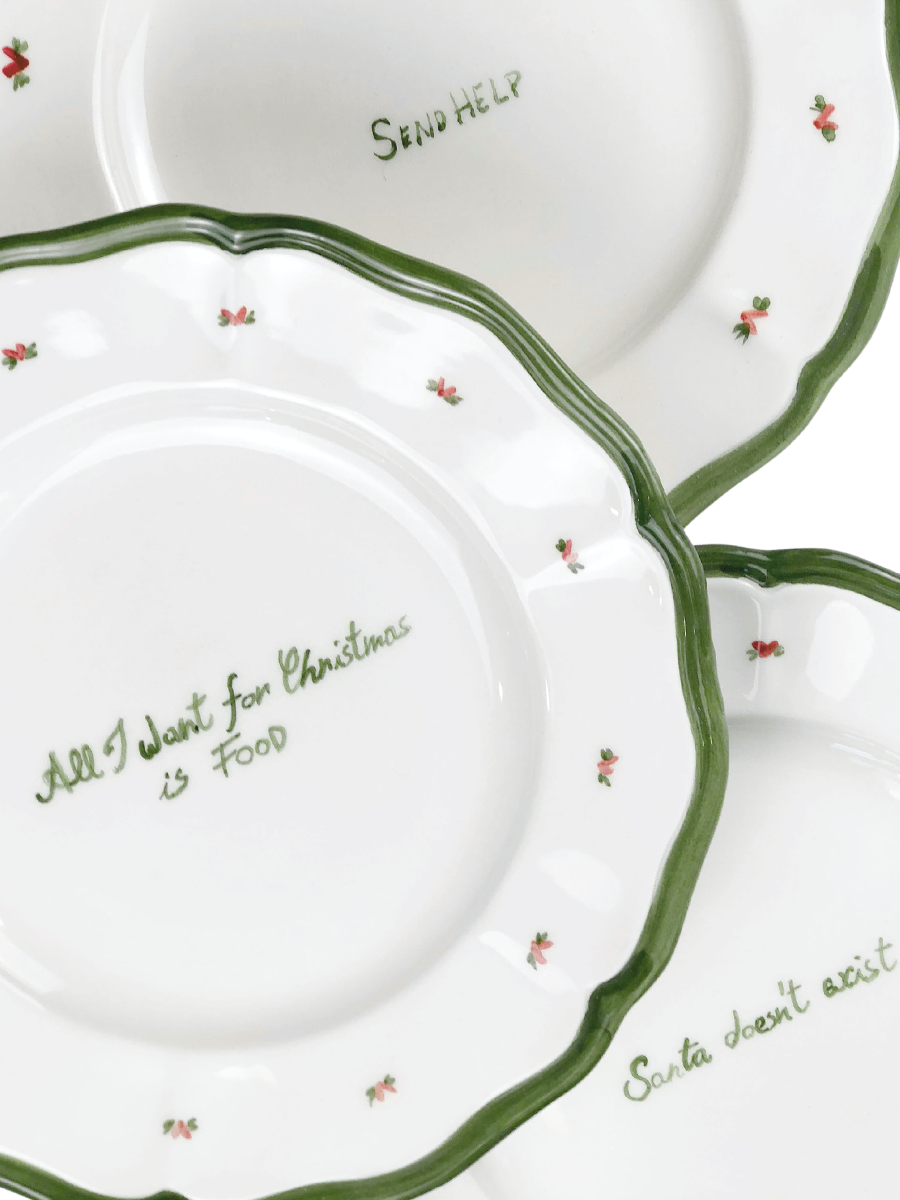 Cheeky Christmas - Set of 6 Plate