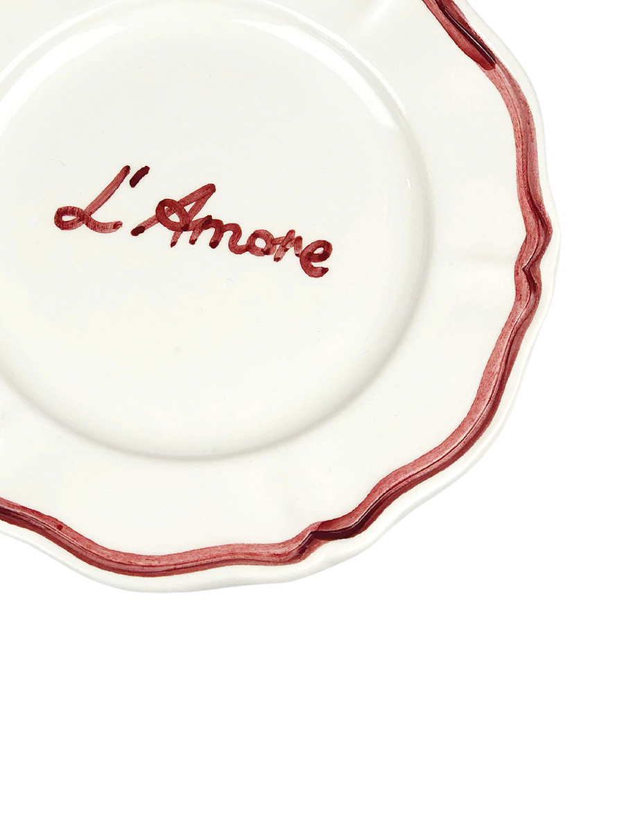 “Amore”  Plate