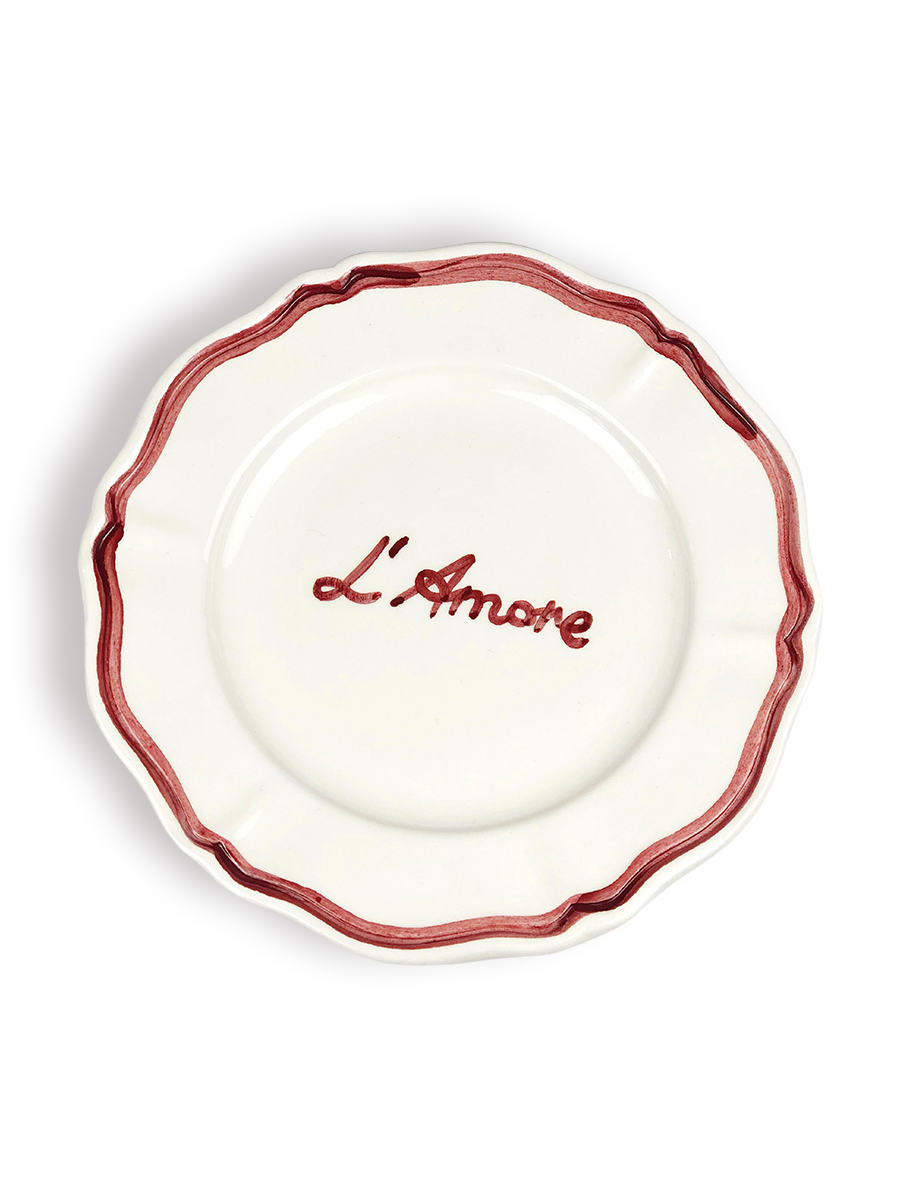 Piatto personalizzato "Fil Rouge" 