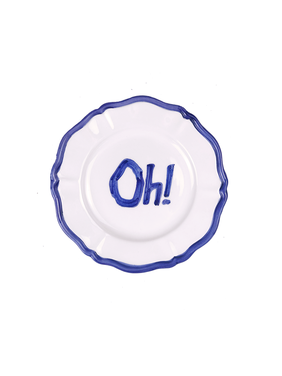 “Oh!” Plate