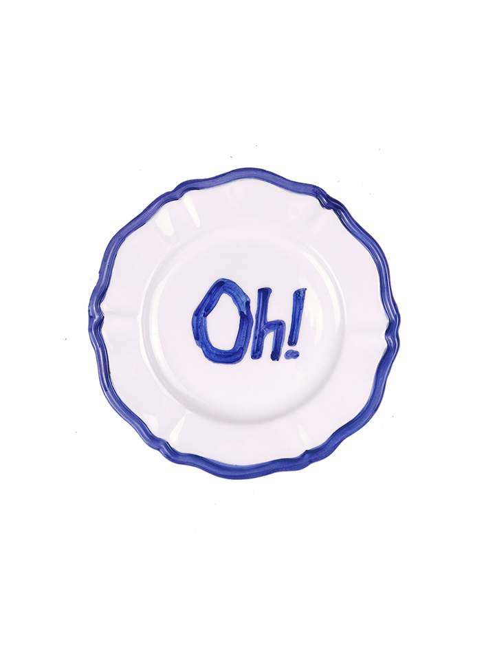 “Oh!” Plate