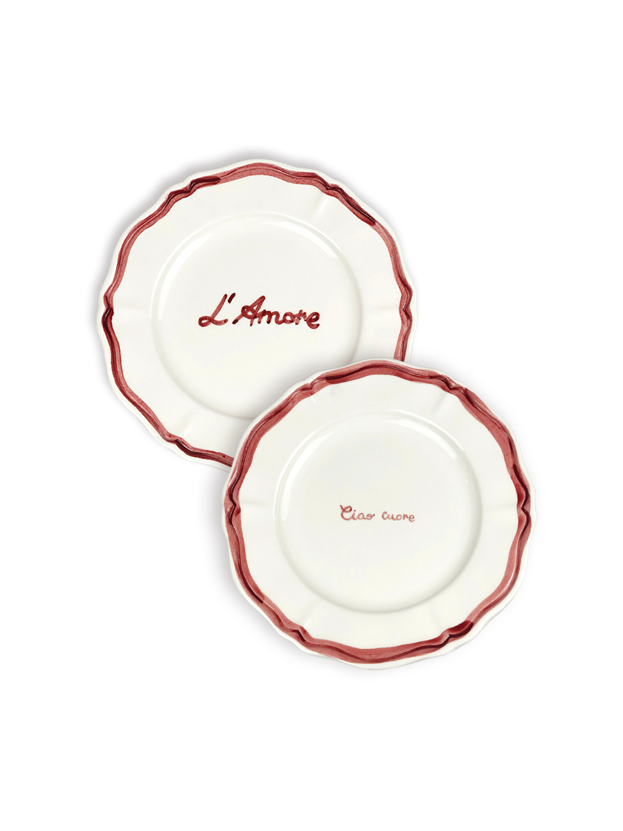 “Amore”  Plate