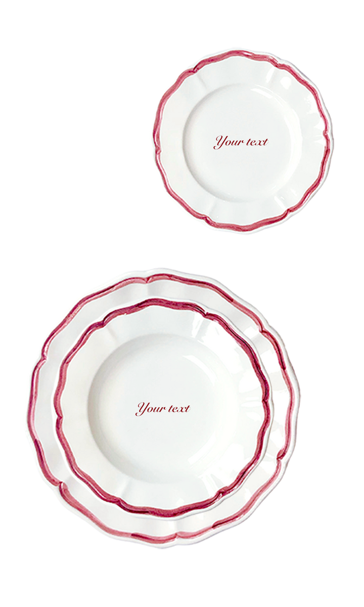 Personalized Fil Rouge Set for 6 - Soup