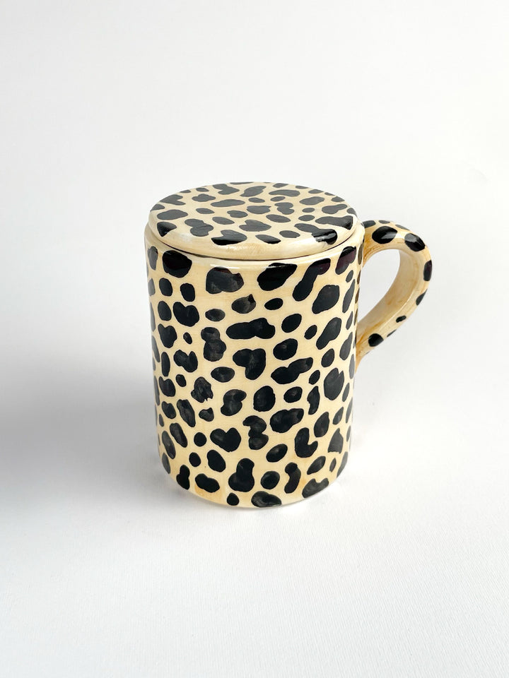 ANIMALIER - Tazza leopardata 10 cm
