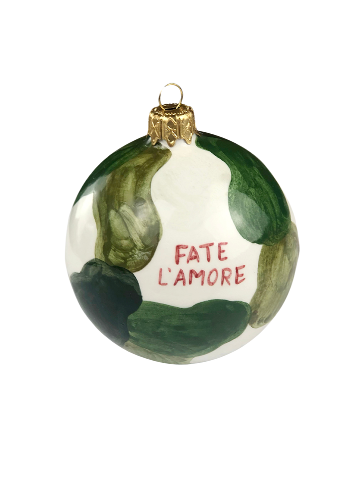 “Fate L’amore” Christmas Ornament