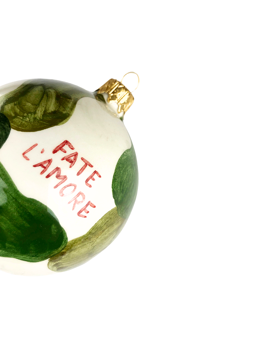 “Fate L’amore” Christmas Ornament