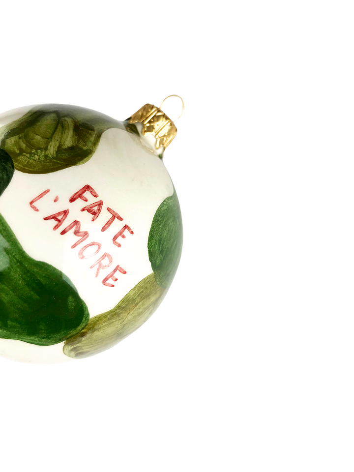 “Fate L’amore” Christmas Ornament