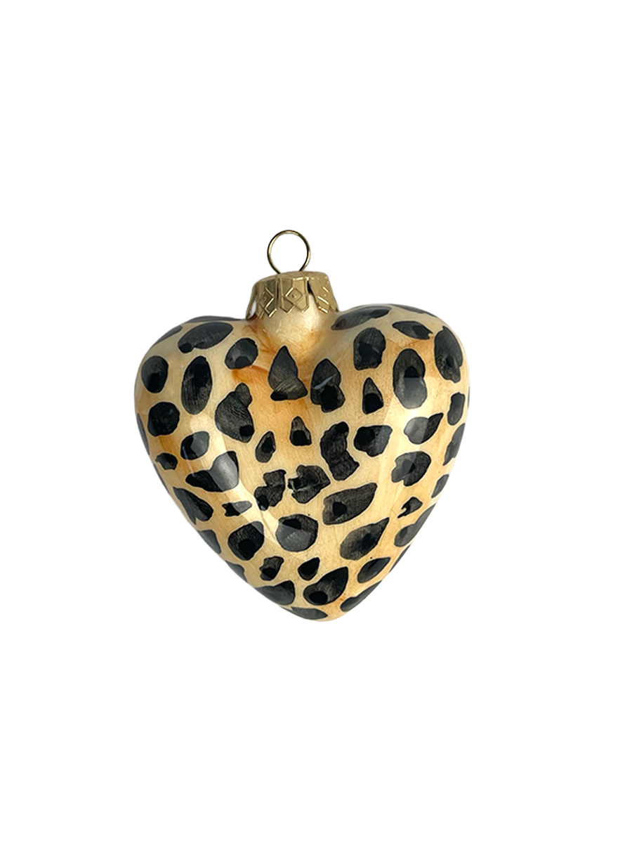 CHRISTMAS COLLECTION - Spotted Heart Ornament