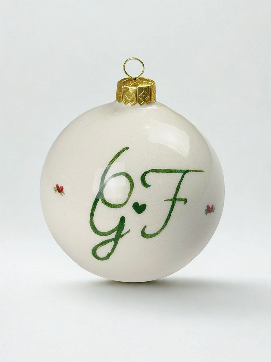 CHRISTMAS COLLECTION – Personalized Christmas Ornament 10 cm