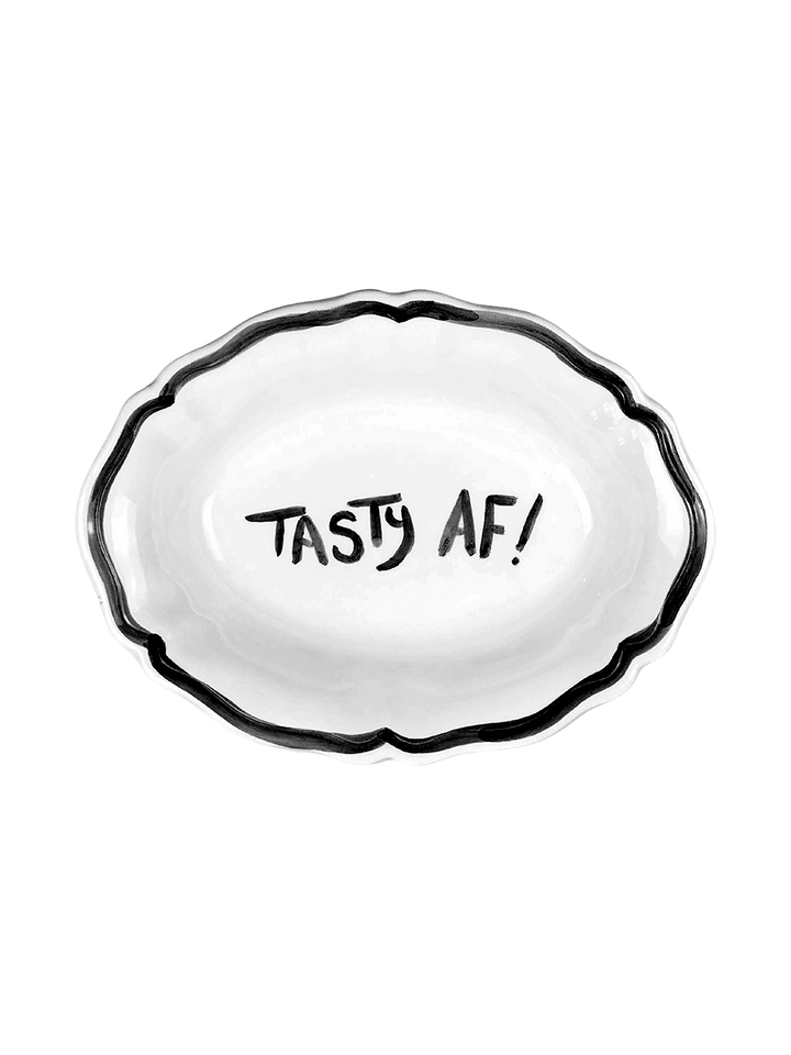 Oval Serving Dish “Tastay Af”