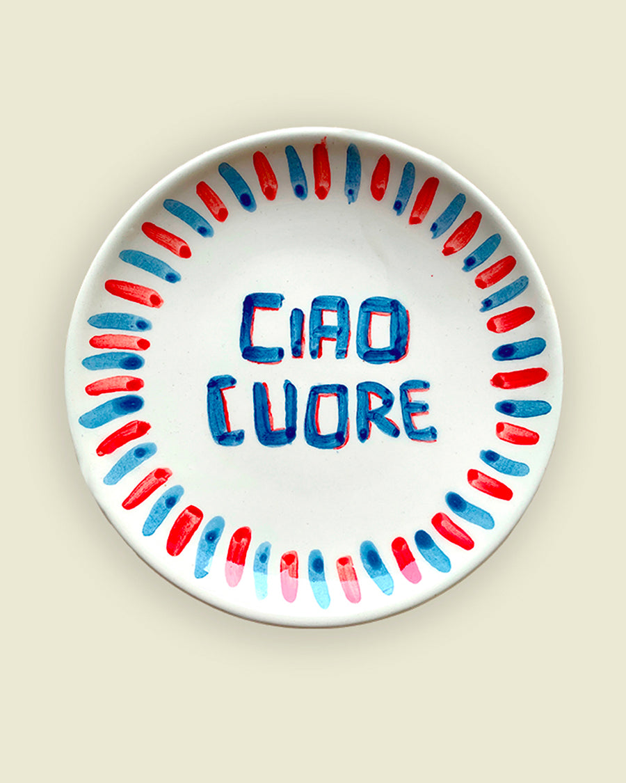 Piatto "Ciao Cuore"